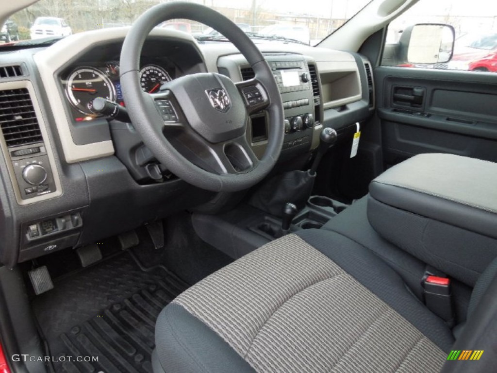 2012 Ram 2500 HD ST Crew Cab 4x4 - Flame Red / Dark Slate/Medium Graystone photo #25