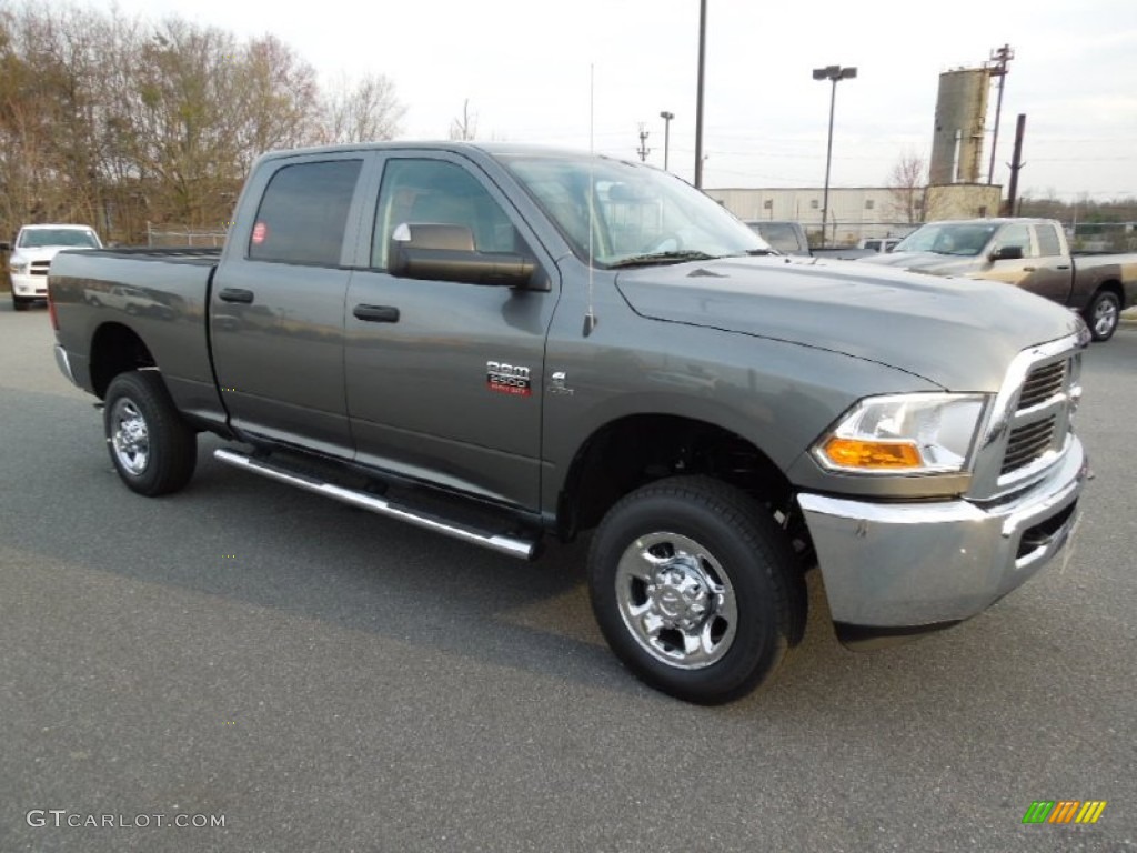 2012 Ram 2500 HD ST Crew Cab 4x4 - Mineral Gray Metallic / Dark Slate/Medium Graystone photo #2