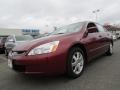 2005 Redondo Red Pearl Honda Accord EX-L V6 Sedan  photo #1