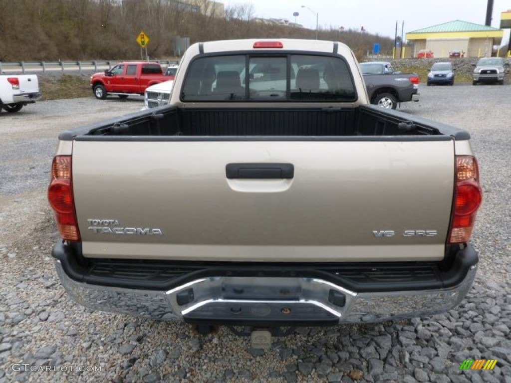 2007 Tacoma V6 Access Cab 4x4 - Desert Sand Mica / Taupe photo #6