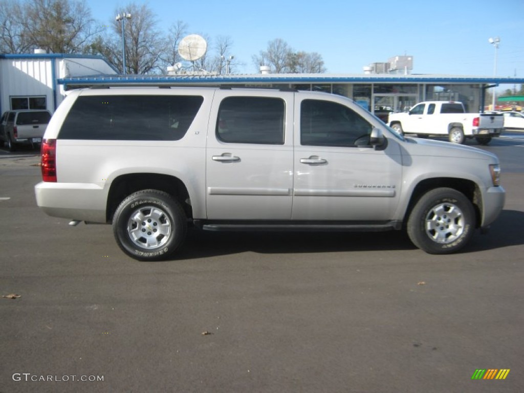2007 Suburban 1500 LT 4x4 - Silver Birch Metallic / Ebony photo #6