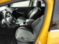 Charcoal Black Leather Interior Photo for 2012 Ford Focus #61824860