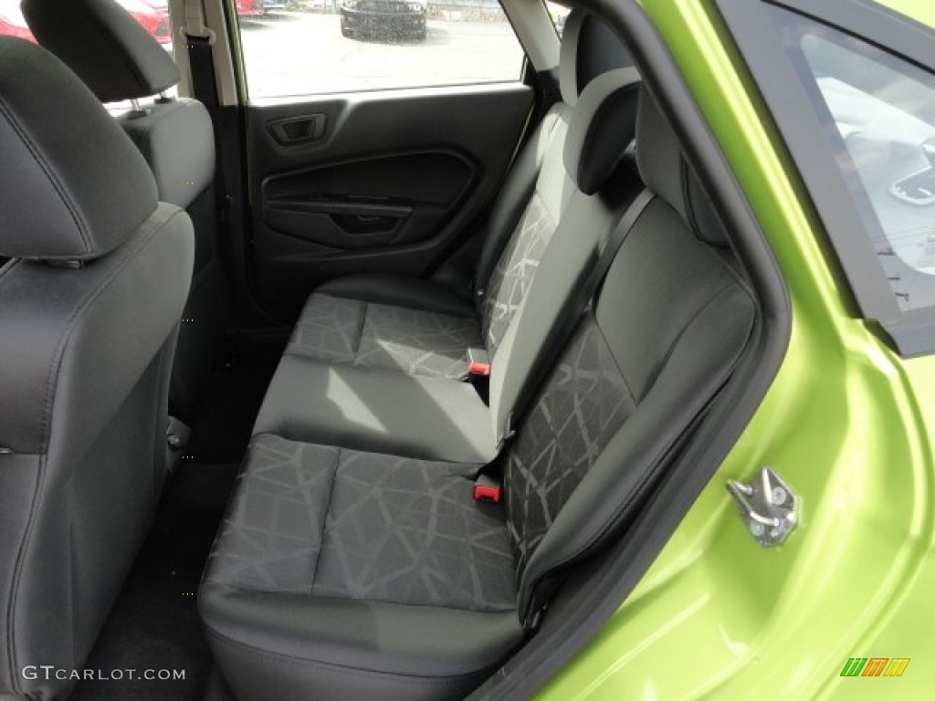 2012 Ford Fiesta SE Sedan Rear Seat Photo #61824950