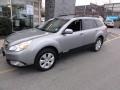 2011 Steel Silver Metallic Subaru Outback 2.5i Premium Wagon  photo #2