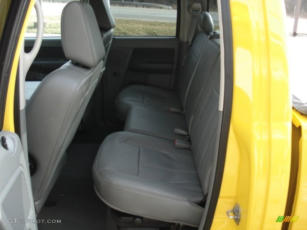 2008 Ram 1500 Big Horn Edition Quad Cab 4x4 - Detonator Yellow / Medium Slate Gray photo #16