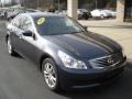 2009 Blue Slate Metallic Infiniti G 37 Sedan  photo #2