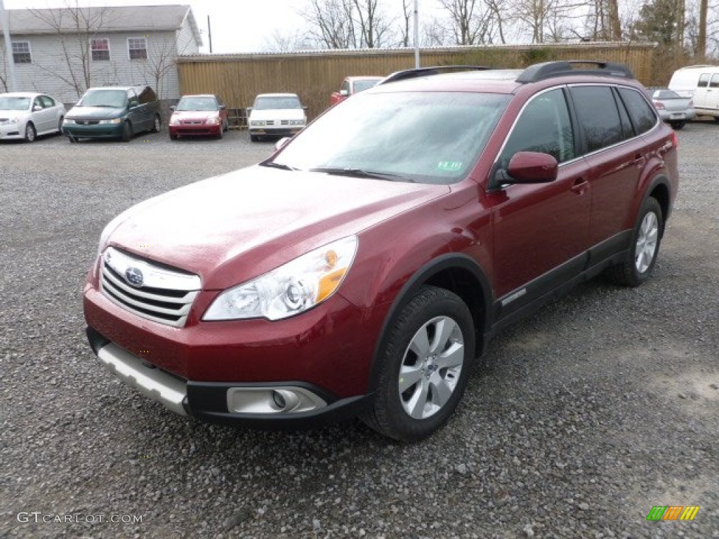 Ruby Red Pearl 2012 Subaru Outback 2.5i Limited Exterior Photo #61826561