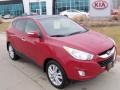 2012 Garnet Red Hyundai Tucson Limited  photo #1