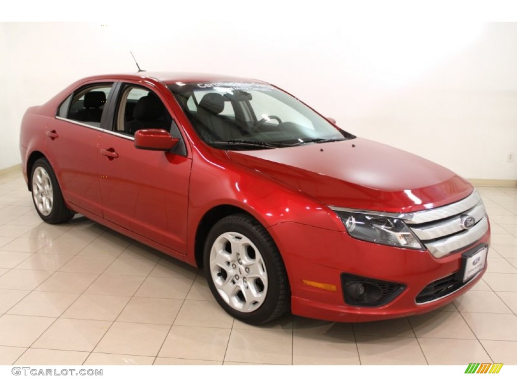 Red Candy Metallic 2011 Ford Fusion SE Exterior Photo #61829071
