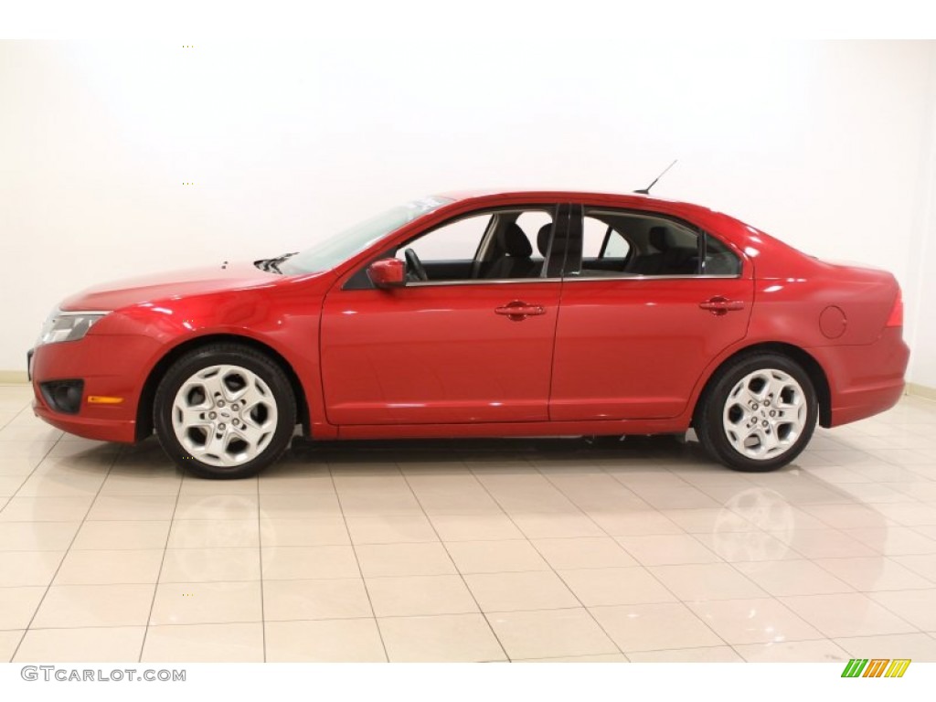 Red Candy Metallic 2011 Ford Fusion SE Exterior Photo #61829089