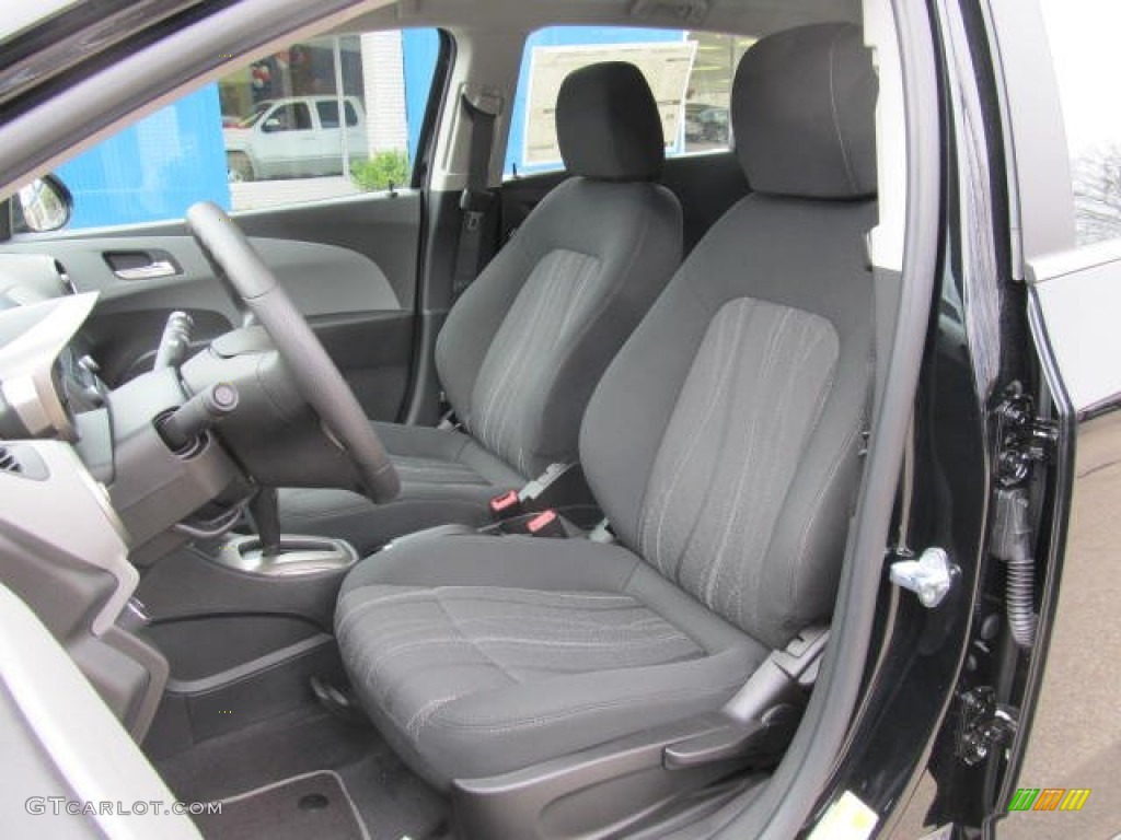 2012 Sonic LT Hatch - Black / Jet Black/Dark Titanium photo #8
