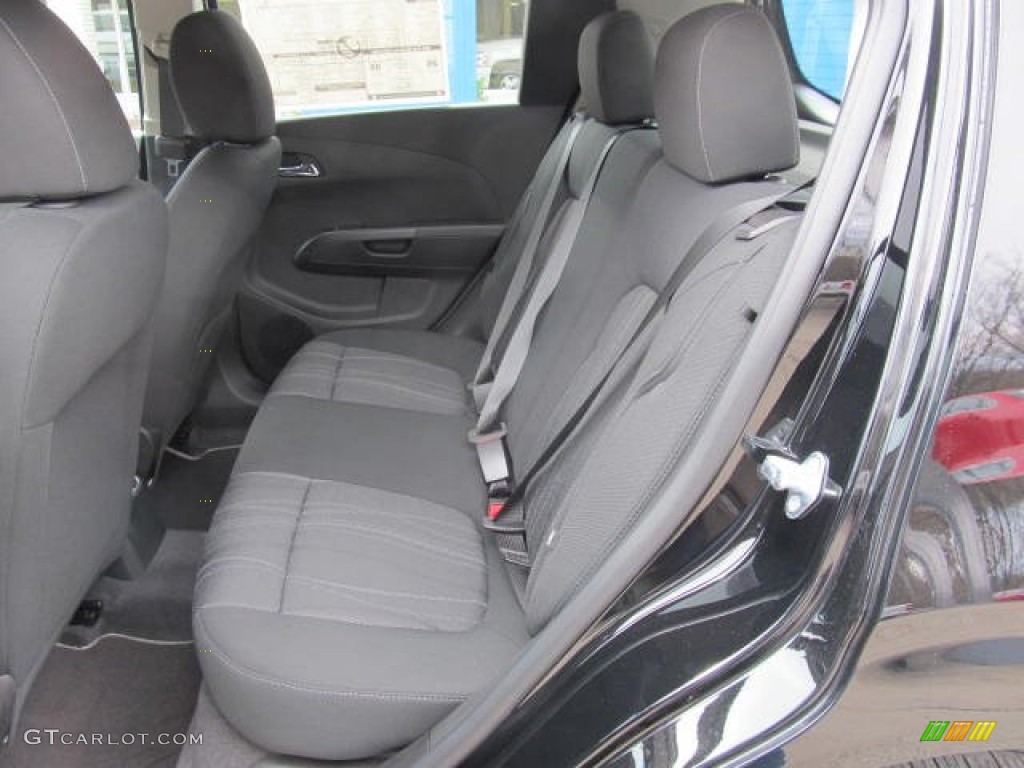 2012 Sonic LT Hatch - Black / Jet Black/Dark Titanium photo #9