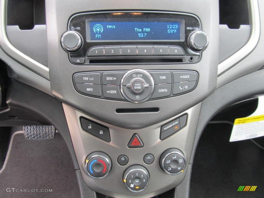 2012 Sonic LT Hatch - Black / Jet Black/Dark Titanium photo #11