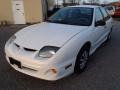 2002 Arctic White Pontiac Sunfire SE Sedan  photo #3