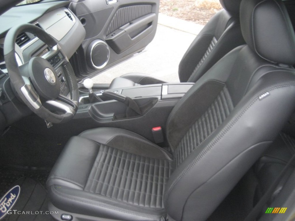 2011 Mustang Shelby GT500 SVT Performance Package Convertible - Sterling Gray Metallic / Charcoal Black photo #22