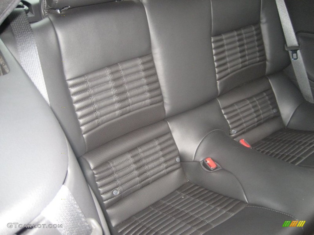 2011 Ford Mustang Shelby GT500 SVT Performance Package Convertible Rear Seat Photo #61830849
