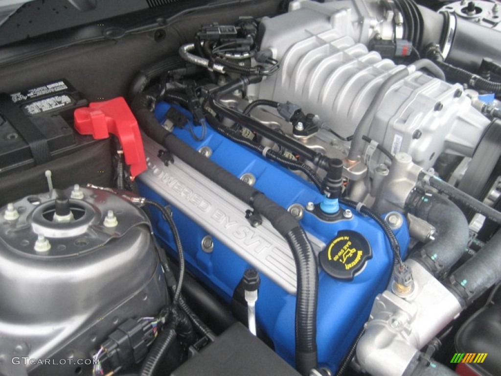 2011 Ford Mustang Shelby GT500 SVT Performance Package Convertible 5.4 Liter SVT Supercharged DOHC 32-Valve V8 Engine Photo #61830864