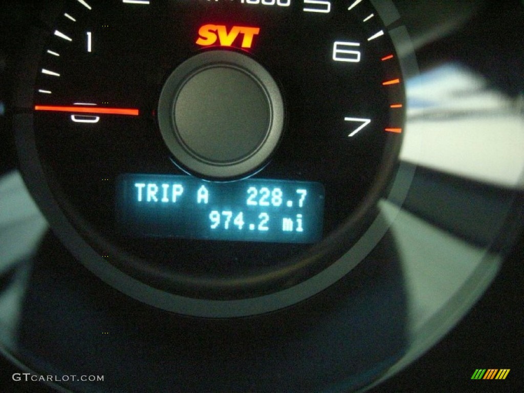 2012 Ford Mustang Shelby GT500 Coupe Gauges Photo #61831311