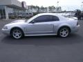 2001 Silver Metallic Ford Mustang GT Coupe  photo #8
