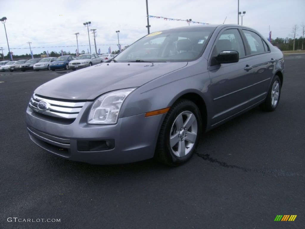 2007 Fusion SE V6 - Tungsten Grey Metallic / Charcoal Black photo #1