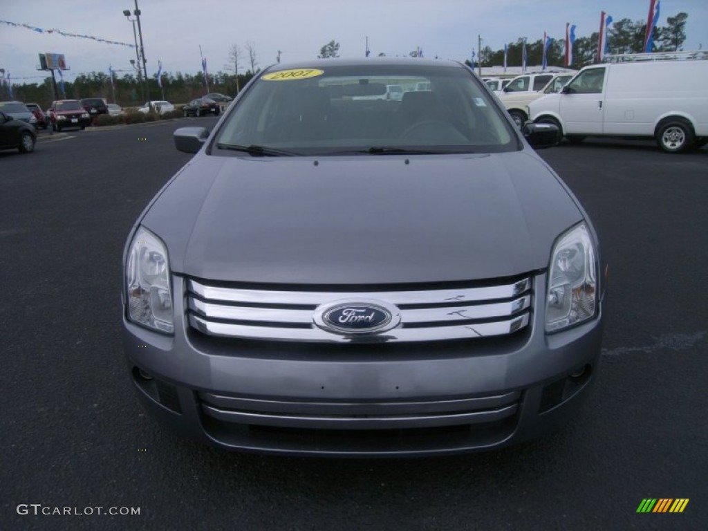 2007 Fusion SE V6 - Tungsten Grey Metallic / Charcoal Black photo #2