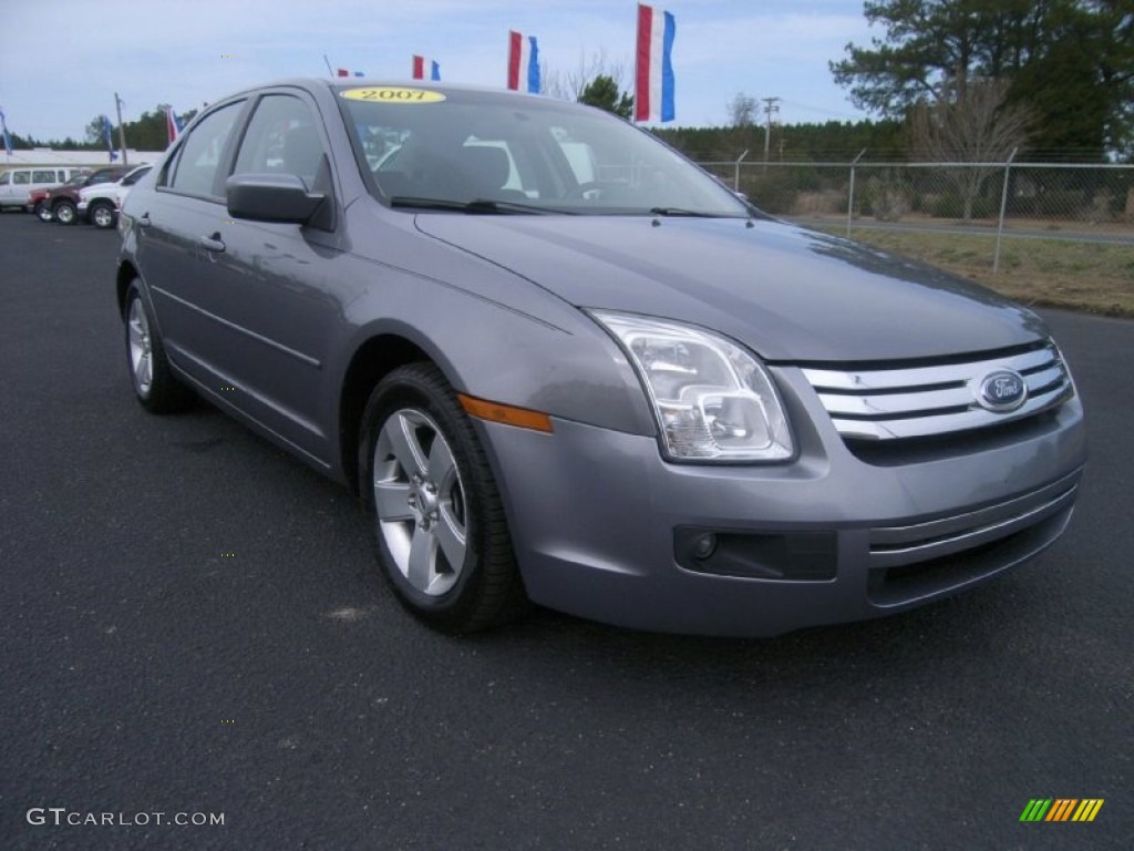 2007 Fusion SE V6 - Tungsten Grey Metallic / Charcoal Black photo #3