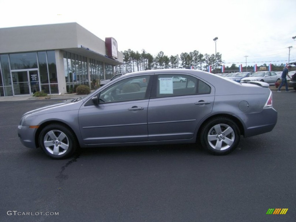 2007 Fusion SE V6 - Tungsten Grey Metallic / Charcoal Black photo #8