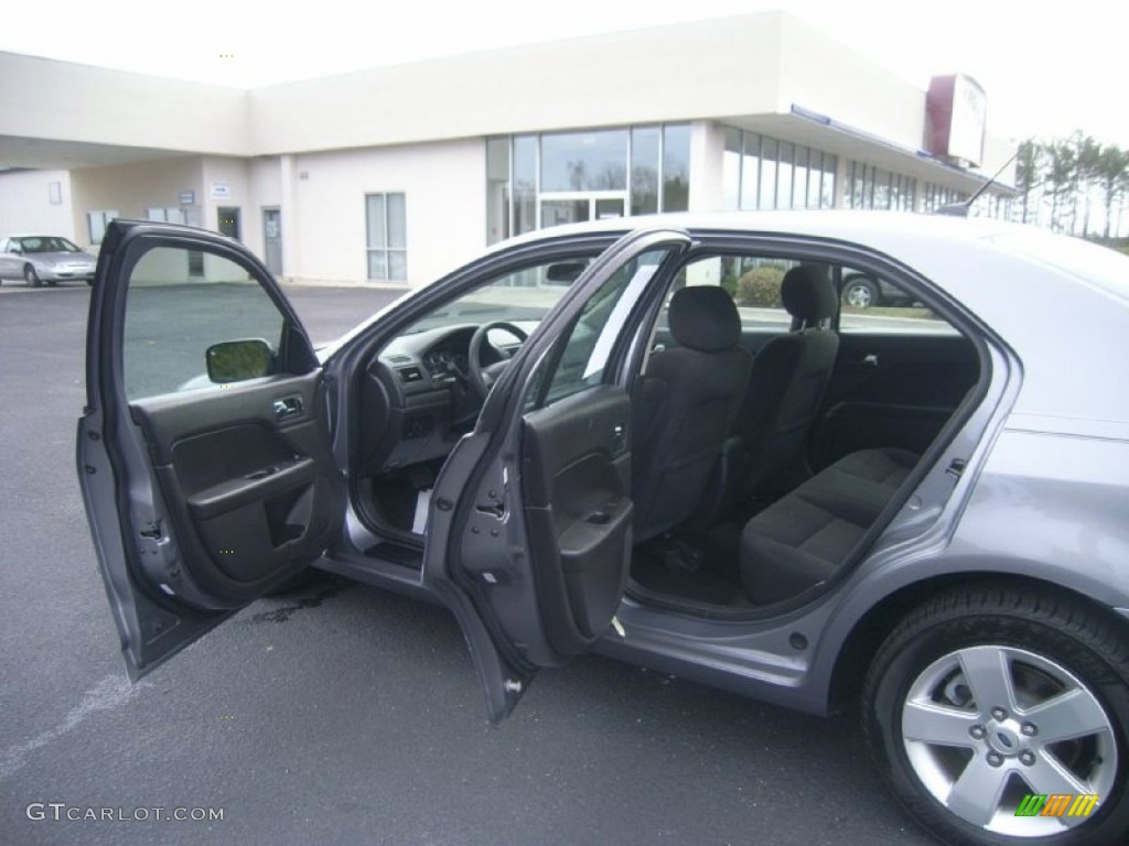 2007 Fusion SE V6 - Tungsten Grey Metallic / Charcoal Black photo #9