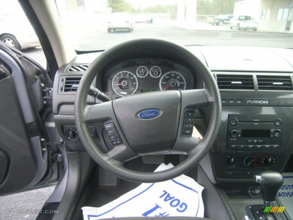 2007 Fusion SE V6 - Tungsten Grey Metallic / Charcoal Black photo #12