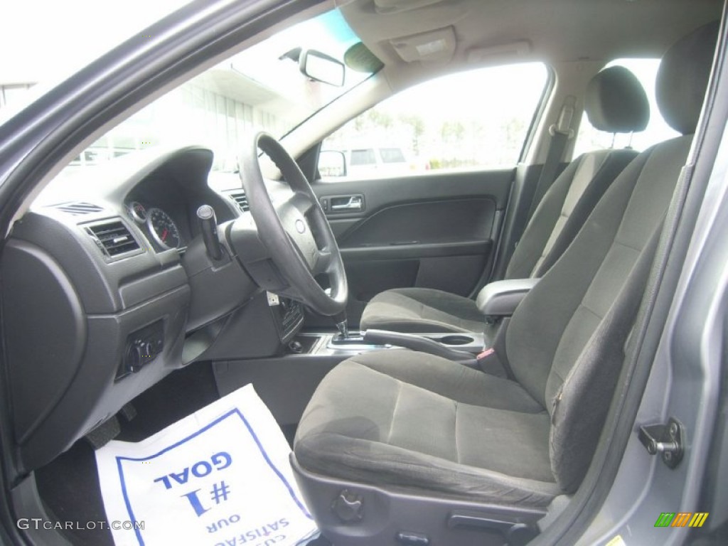 2007 Fusion SE V6 - Tungsten Grey Metallic / Charcoal Black photo #16