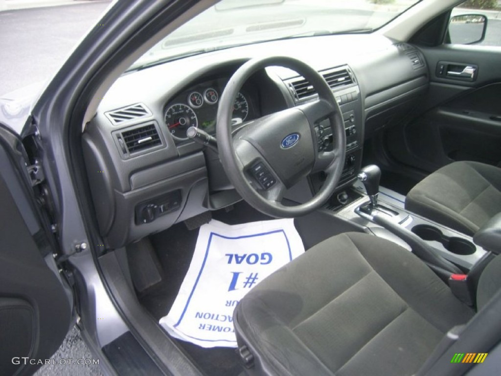 2007 Fusion SE V6 - Tungsten Grey Metallic / Charcoal Black photo #17