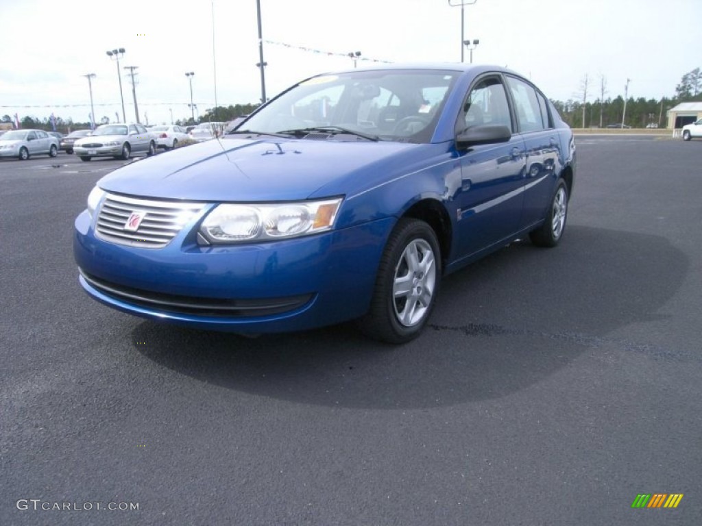 2006 ION 2 Sedan - Laser Blue / Gray photo #1