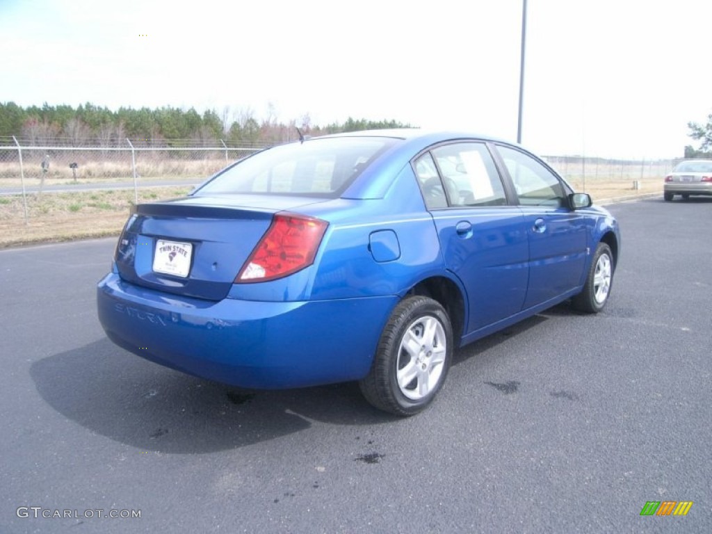 2006 ION 2 Sedan - Laser Blue / Gray photo #5