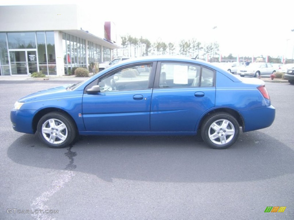 2006 ION 2 Sedan - Laser Blue / Gray photo #8