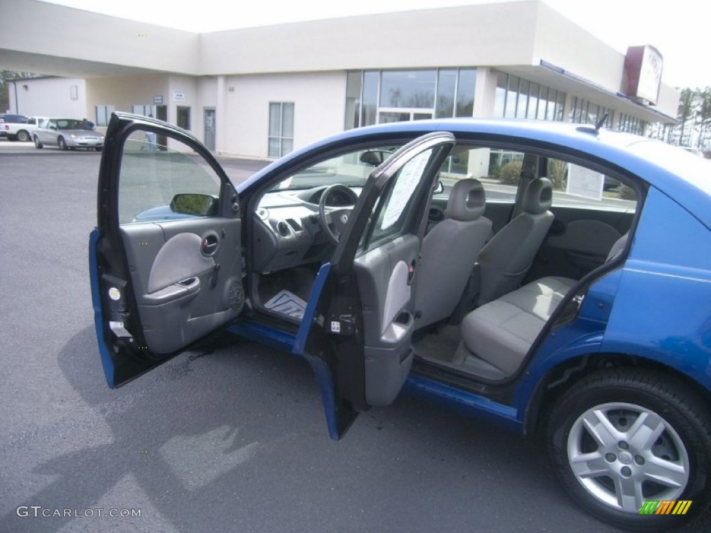 2006 ION 2 Sedan - Laser Blue / Gray photo #9