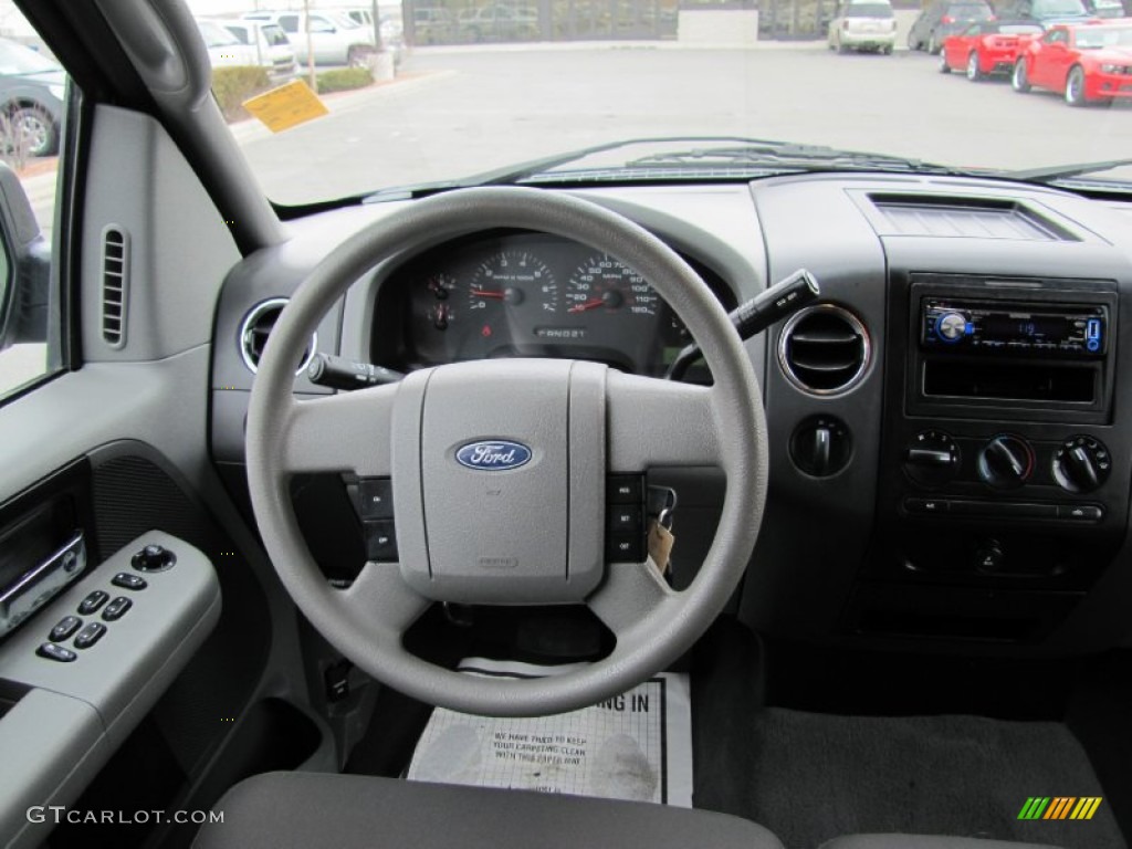 2005 F150 XLT SuperCab 4x4 - True Blue Metallic / Medium Flint Grey photo #9