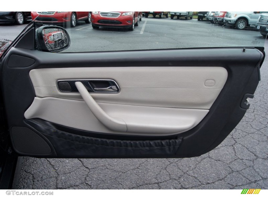 1999 Mercedes-Benz SLK 230 Kompressor Roadster Oyster Door Panel Photo #61834272
