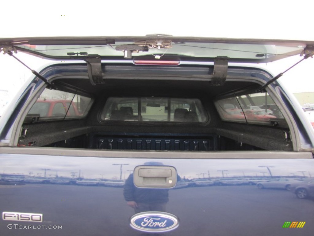 2005 F150 XLT SuperCab 4x4 - True Blue Metallic / Medium Flint Grey photo #29