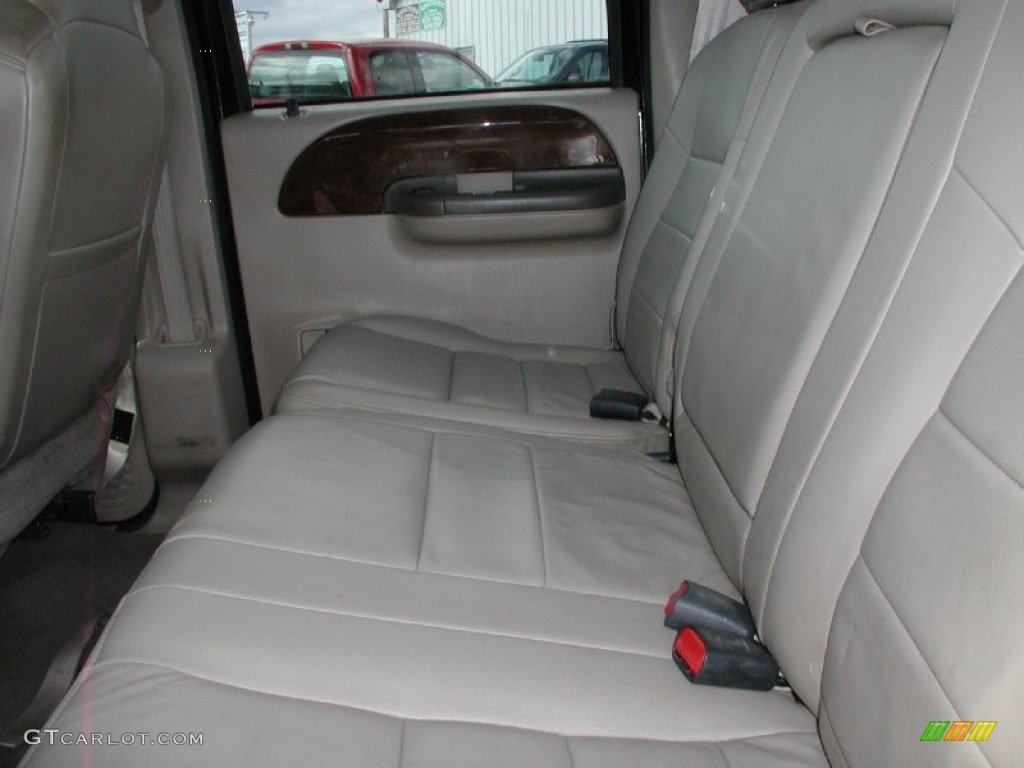 2004 F350 Super Duty Lariat Crew Cab 4x4 - Black / Medium Parchment photo #14