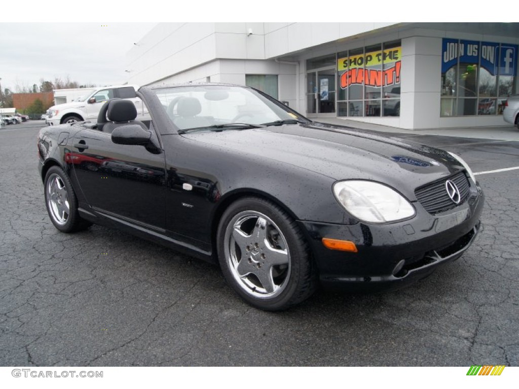 1999 Black MercedesBenz SLK 230 Kompressor Roadster 61833217 Photo