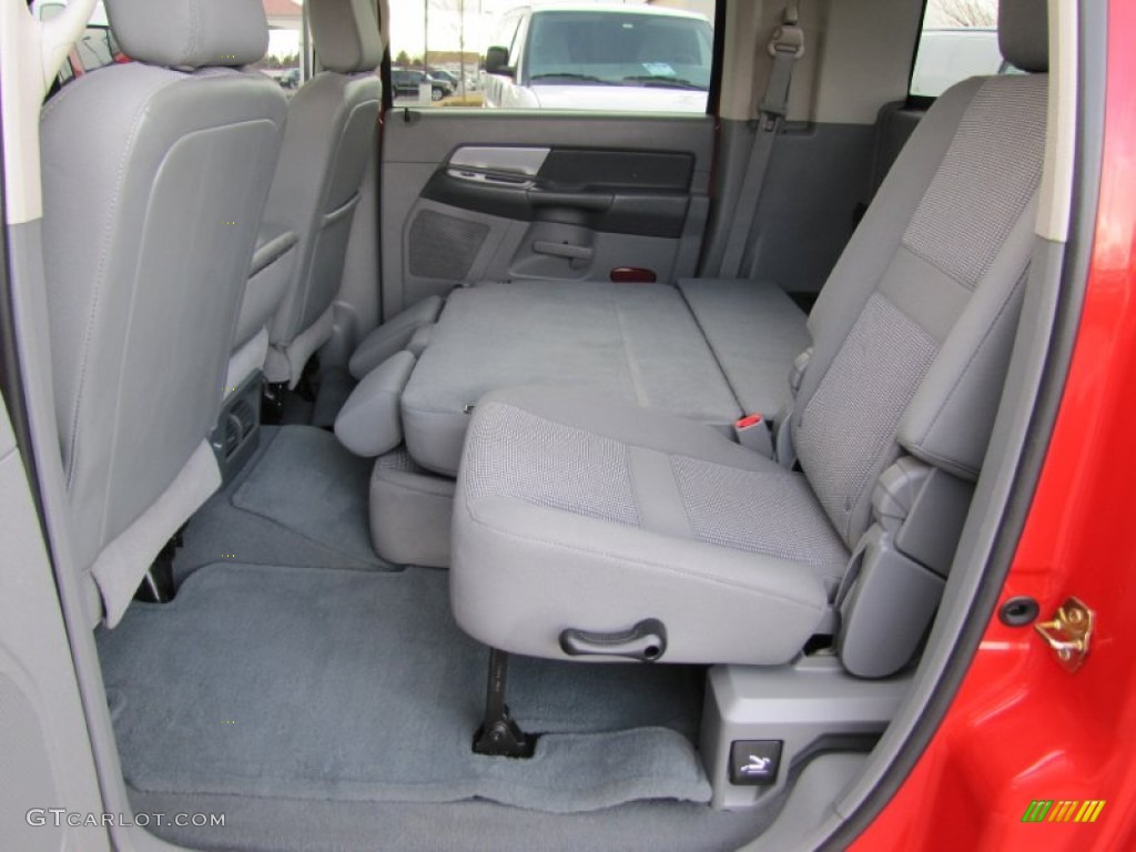 Medium Slate Gray Interior 2007 Dodge Ram 3500 SLT Mega Cab 4x4 Dually Photo #61834706