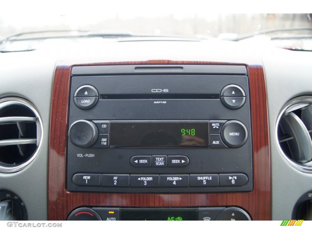 2007 Ford F150 Lariat SuperCrew 4x4 Audio System Photo #61835061