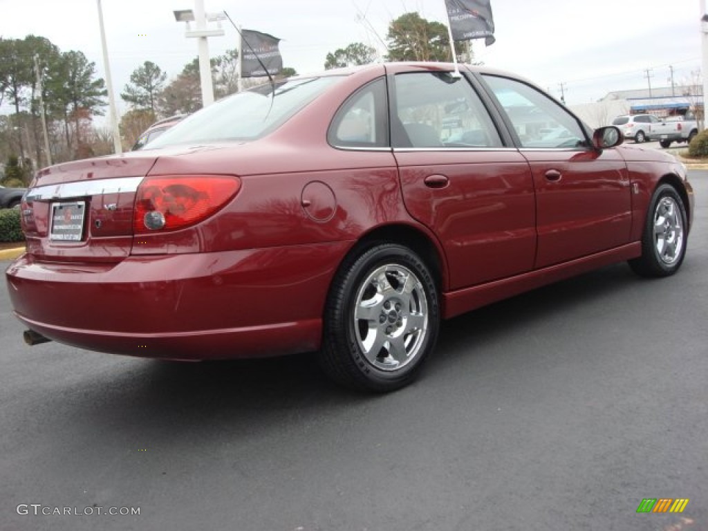 2005 L Series L300 Sedan - Berry Red / Grey photo #4