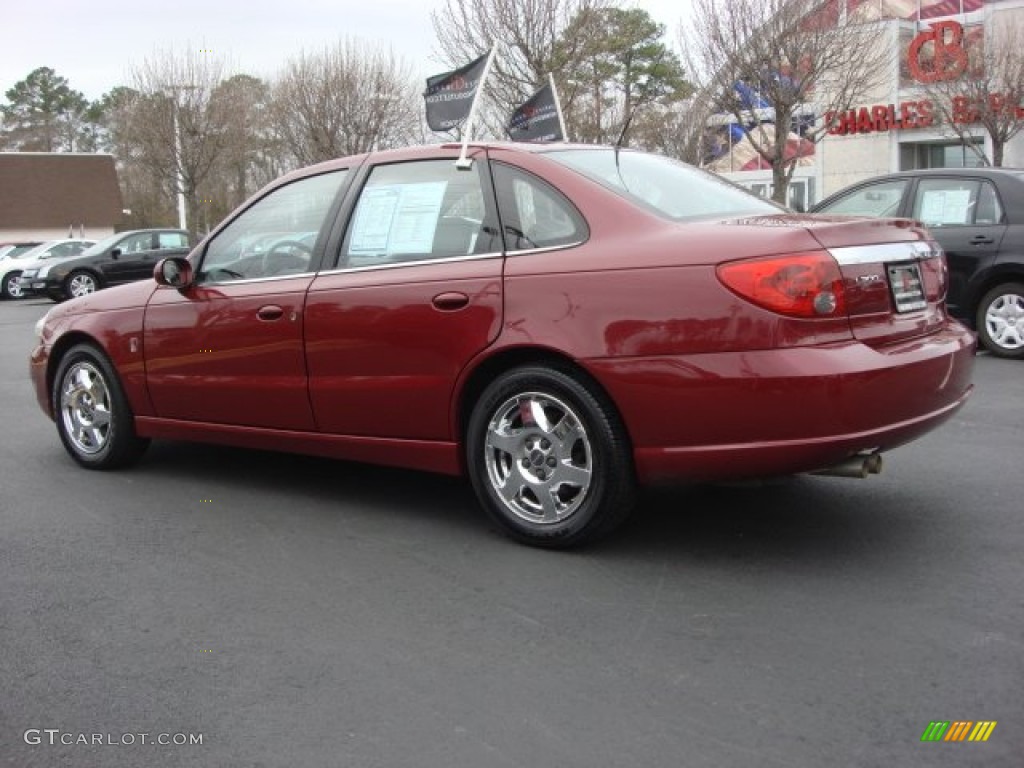 2005 L Series L300 Sedan - Berry Red / Grey photo #5