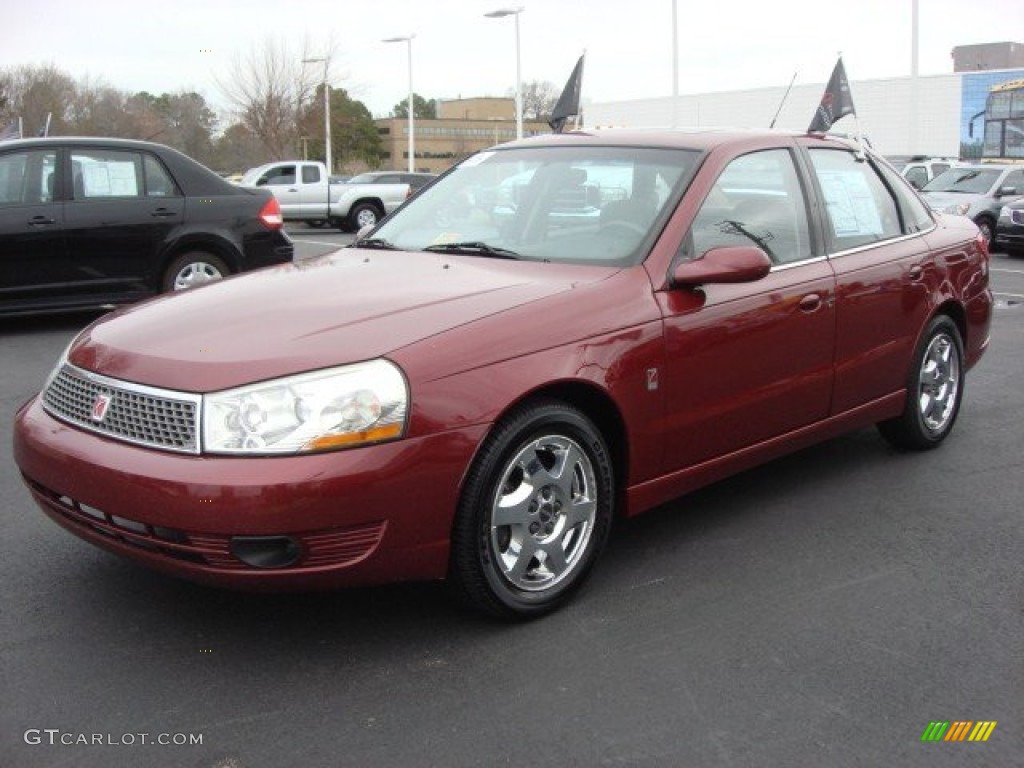 2005 L Series L300 Sedan - Berry Red / Grey photo #7