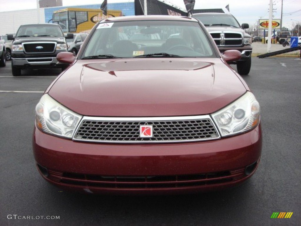 2005 L Series L300 Sedan - Berry Red / Grey photo #8