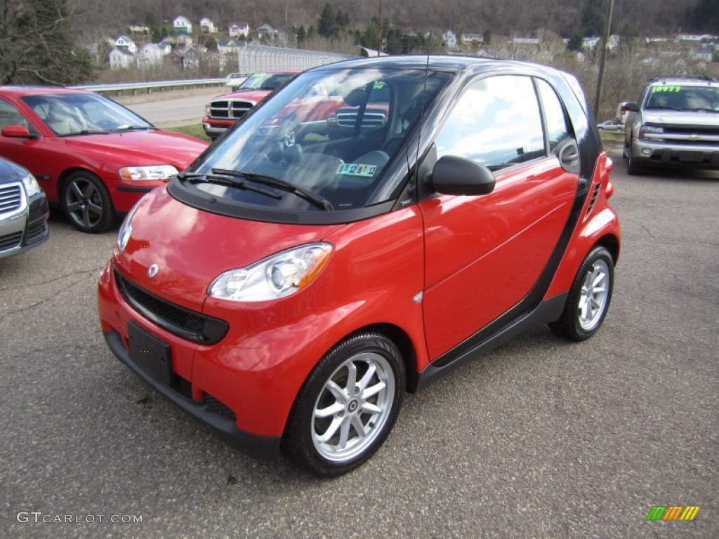 Rally Red 2008 Smart fortwo passion coupe Exterior Photo #61835328