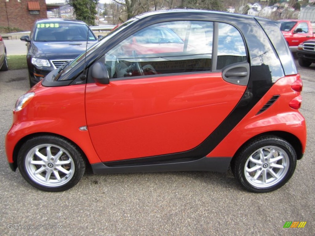 Rally Red 2008 Smart fortwo passion coupe Exterior Photo #61835338
