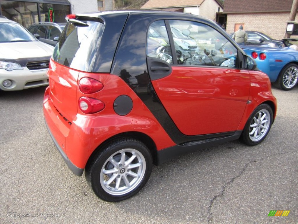 2008 fortwo passion coupe - Rally Red / Design Black photo #7