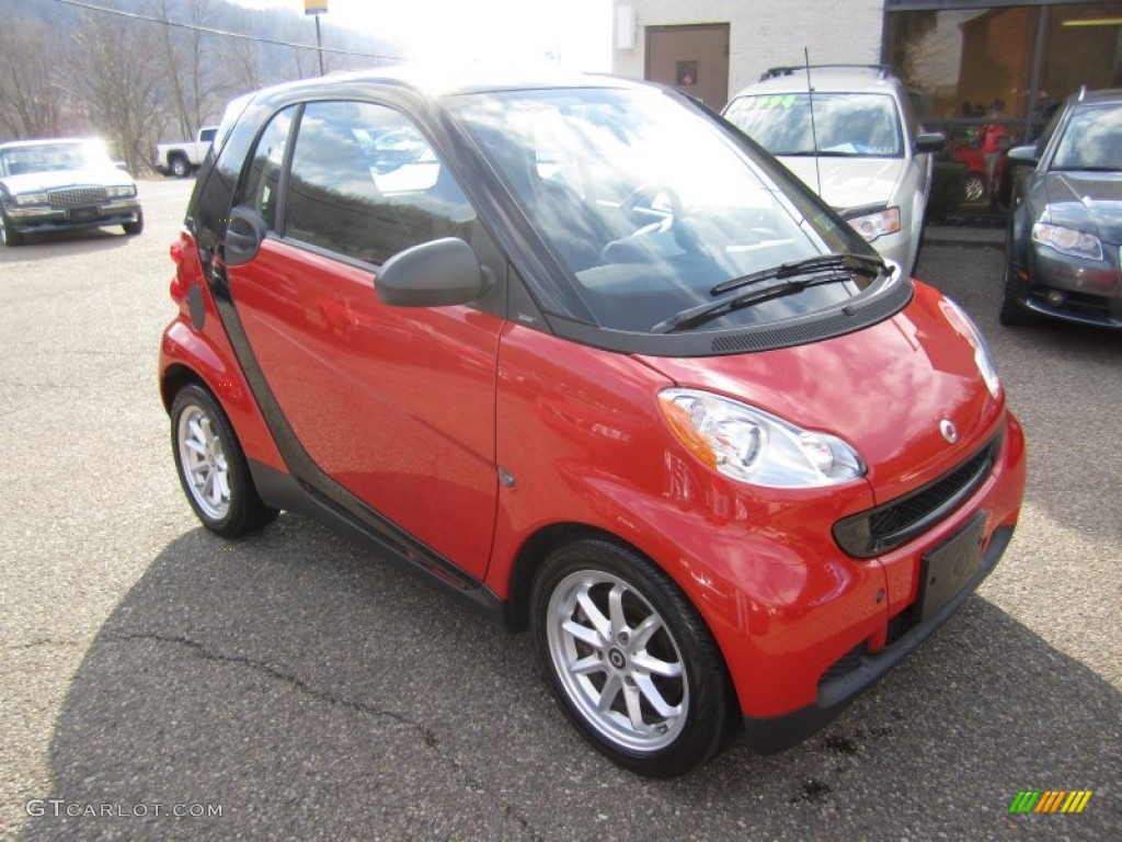2008 fortwo passion coupe - Rally Red / Design Black photo #9